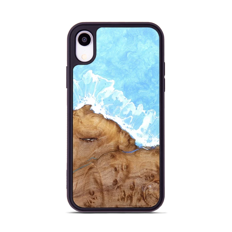iPhone Xr Wood Phone Case - Jeanine (Coastal, 829338)