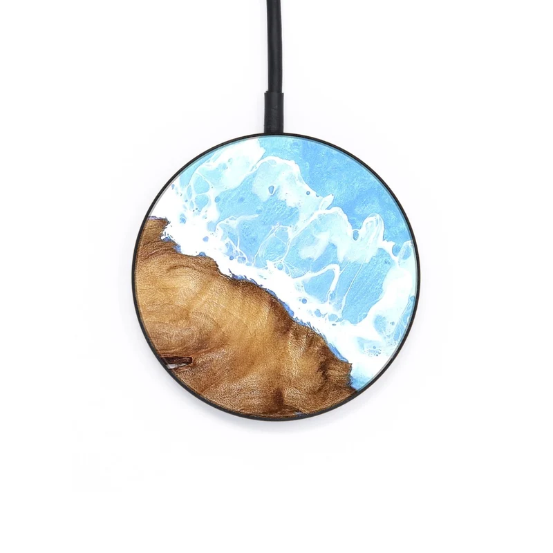 Circle Wood Wireless Charger - Jeanine (Coastal, 829338)
