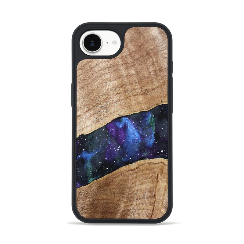 iPhone 16e Wood Phone Case - Alberto (Cosmos, 829314)