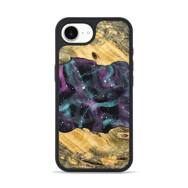 iPhone 16e Wood Phone Case - Shamar (Cosmos, 829304)