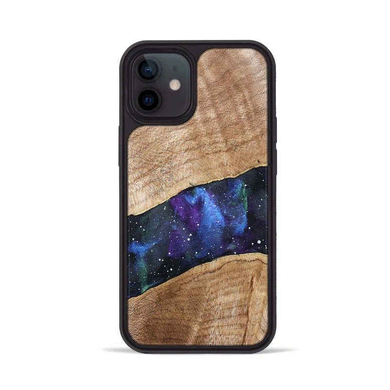 iPhone 12 Wood Phone Case - Alberto (Cosmos, 829314)