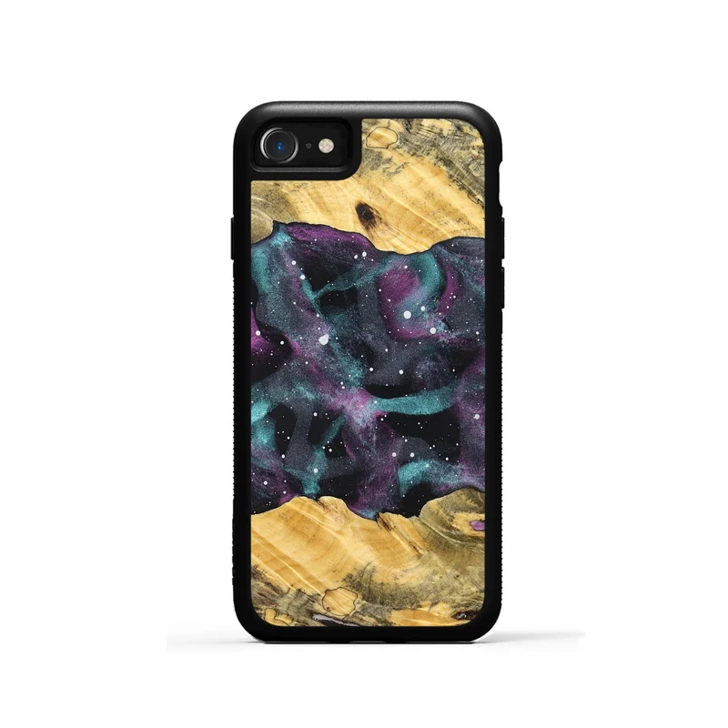 iPhone SE Wood Phone Case - Shamar (Cosmos, 829304)