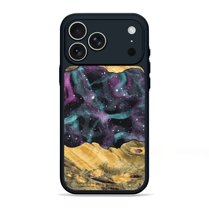 iPhone 17 Pro Max Wood Phone Case - Shamar (Cosmos, 829304)