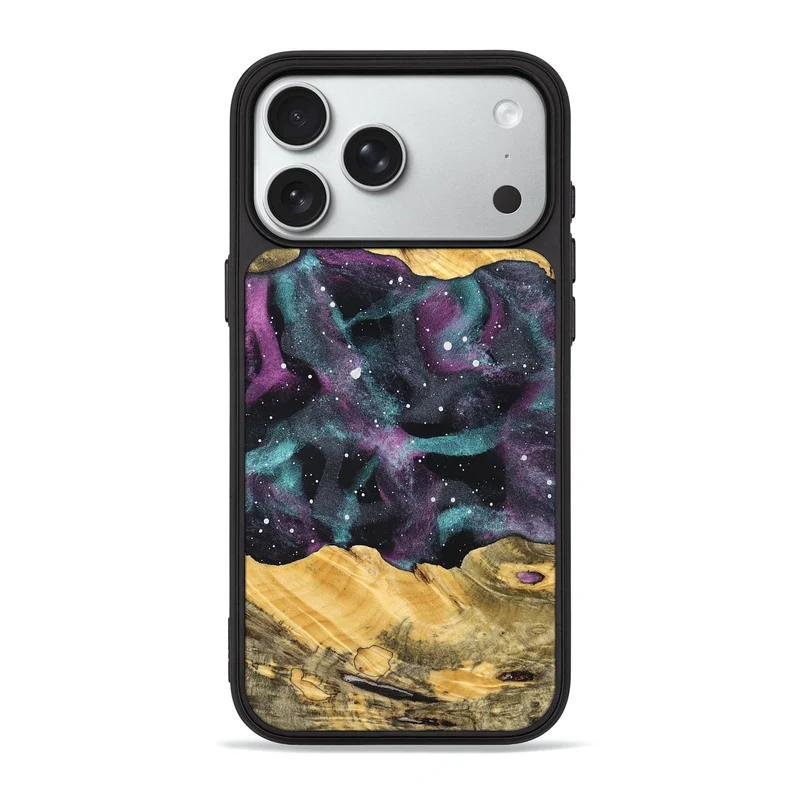 iPhone 18 Pro Max Wood Phone Case - Shamar (Cosmos, 829304)
