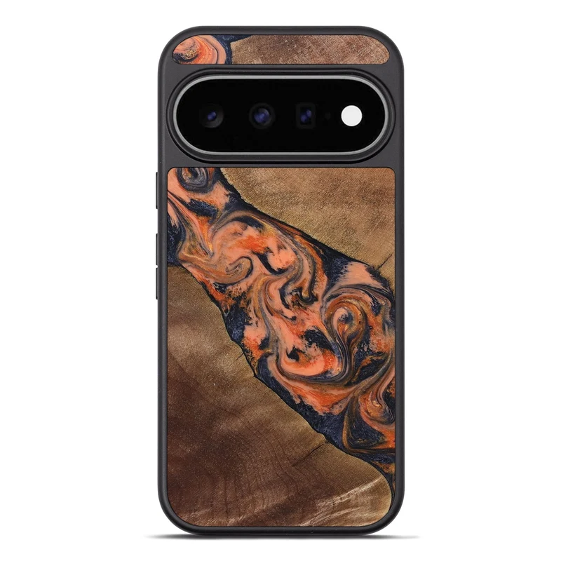 Pixel 11 Pro XL Wood Phone Case - Ronny (Red, 829198)