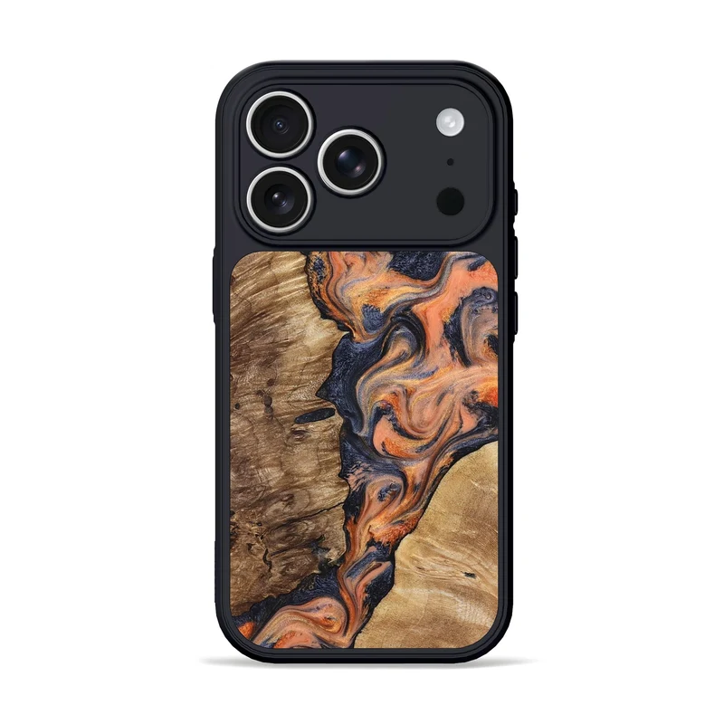 iPhone 17 Pro Wood Phone Case - Essie (Red, 829173)