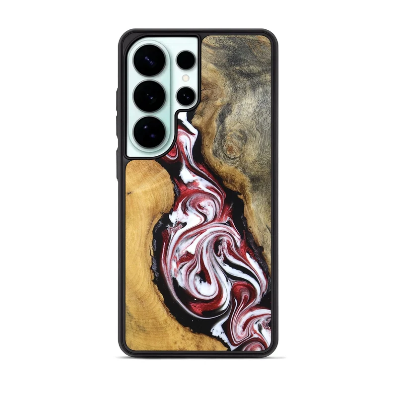 Galaxy S26 Ultra Wood Phone Case - Estelle (Red, 829249)