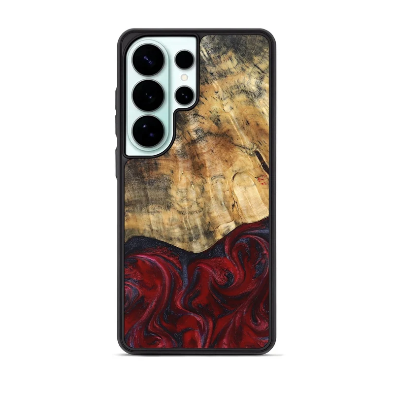 Galaxy S26 Ultra Wood Phone Case - Kala (Red, 829246)