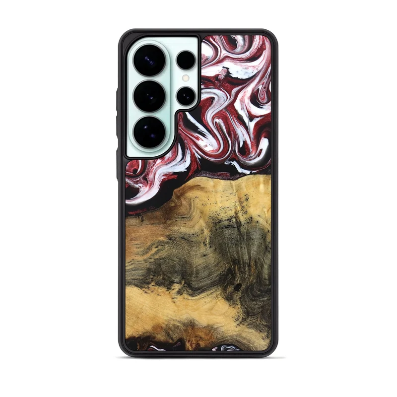 Galaxy S26 Ultra Wood Phone Case - Reya (Red, 829247)