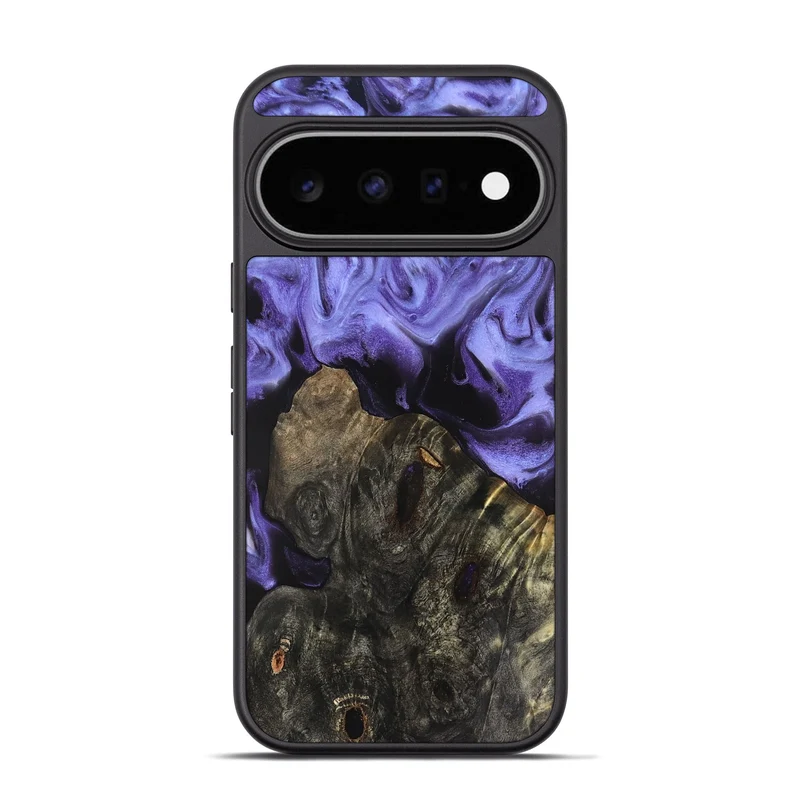 Pixel 11 Pro Wood Phone Case - Dianne (Purple, 829243)