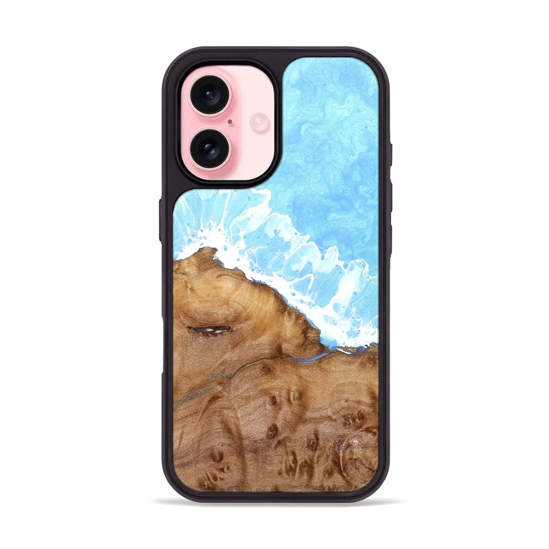iPhone 16 Wood Phone Case - Jeanine (Coastal, 829338)