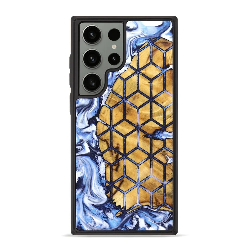 Galaxy S23 Ultra Wood Phone Case - Keshawn (Pattern, 829364)
