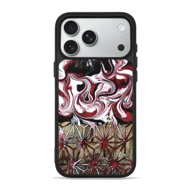 iPhone 18 Pro Max Wood Phone Case - Lisa (Pattern, 829360)