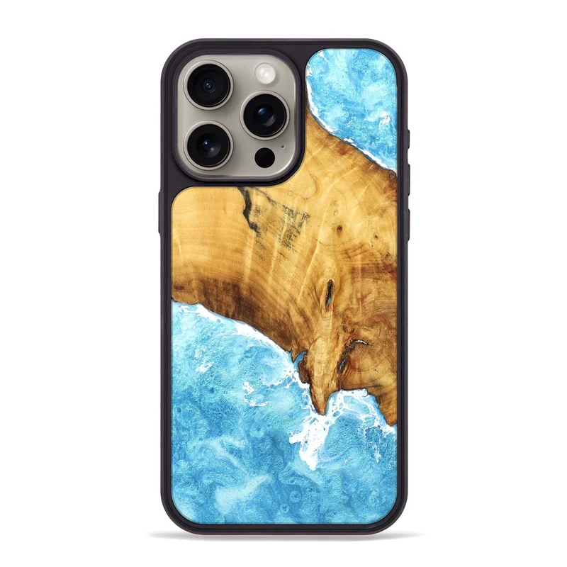 iPhone 15 Pro Max Wood Phone Case - Connie (Coastal, 829346)