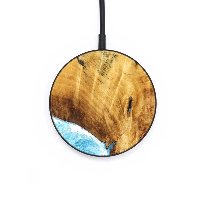 Circle Wood Wireless Charger - Connie (Coastal, 829346)