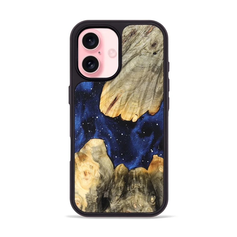 iPhone 16 Wood Phone Case - Sage (Cosmos, 829355)