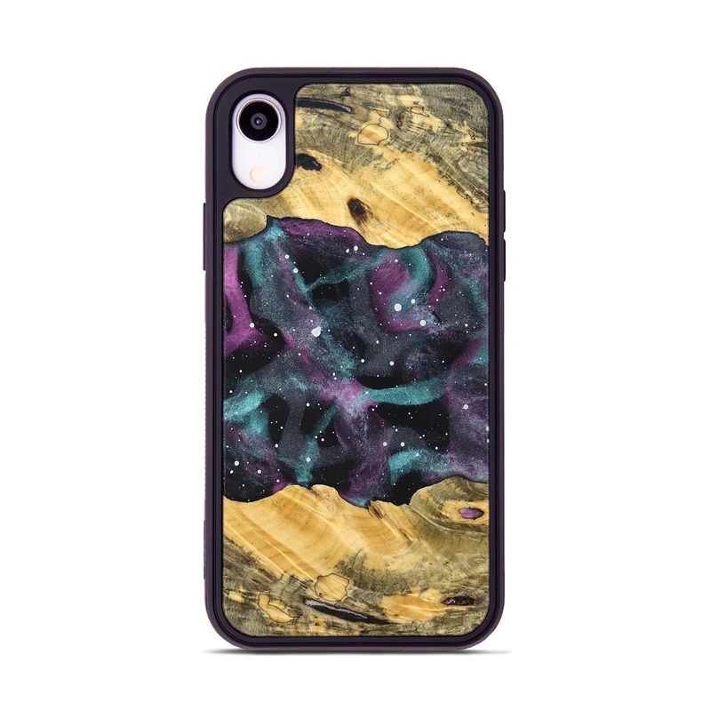iPhone Xr Wood Phone Case - Shamar (Cosmos, 829304)
