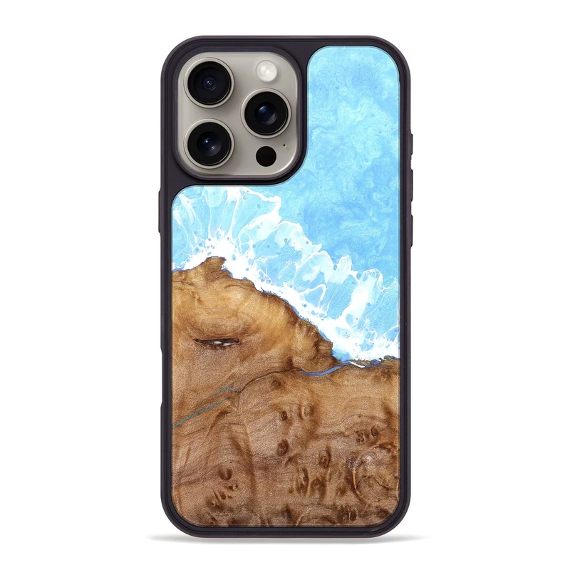 iPhone 16 Pro Max Wood Phone Case - Jeanine (Coastal, 829338)