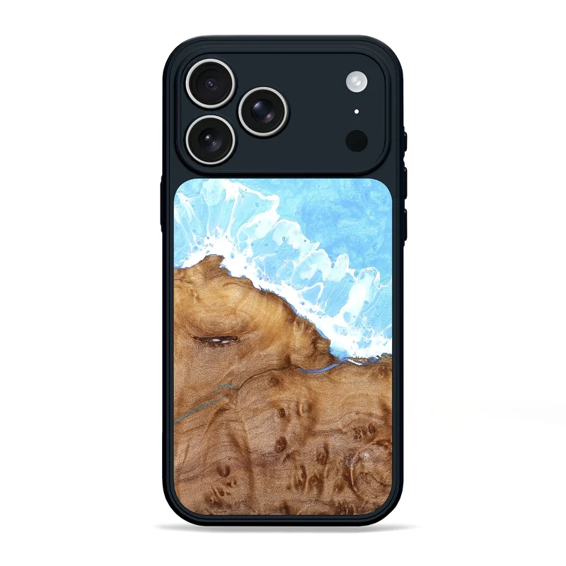 iPhone 17 Pro Max Wood Phone Case - Jeanine (Coastal, 829338)