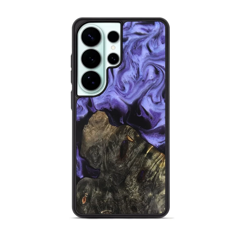 Galaxy S26 Ultra Wood Phone Case - Dianne (Purple, 829243)