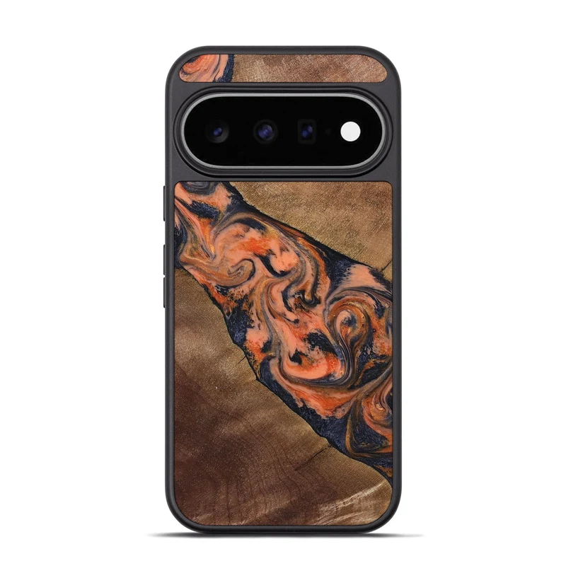 Pixel 11 Pro Wood Phone Case - Ronny (Red, 829198)