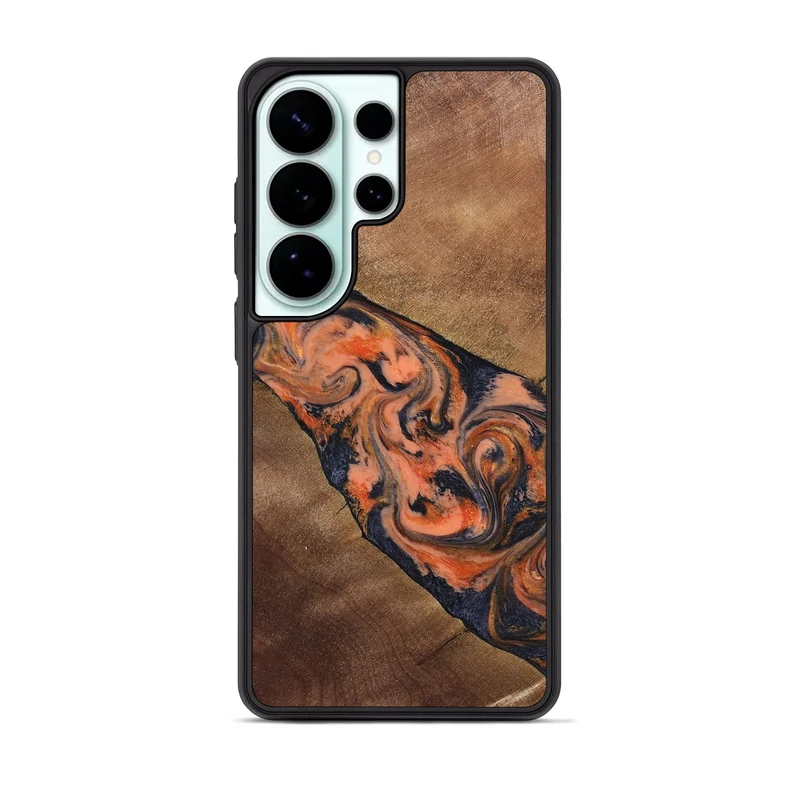 Galaxy S26 Ultra Wood Phone Case - Ronny (Red, 829198)