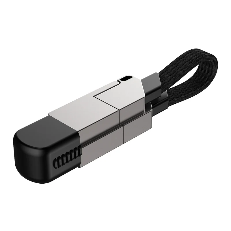 NexTECH® | 4-in-1 Keychain Fast Charging Cable – PD 60W