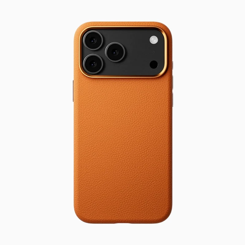 NexTECH® | Vegan Leather Case with AI Button for iPhone