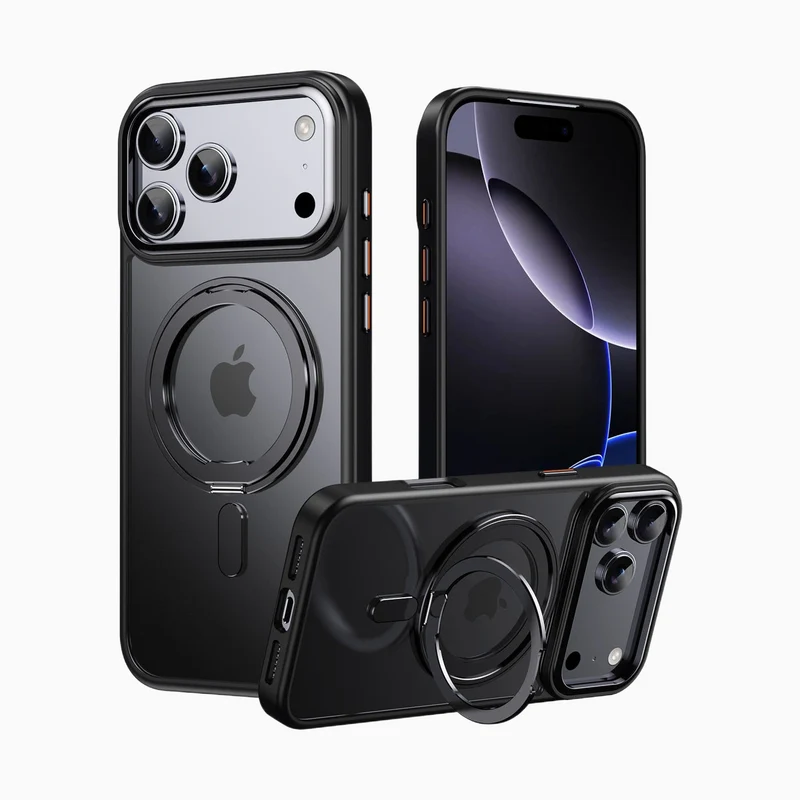 NexTECH® | Magnetic Protective Case with Rotating Stand for iPhone