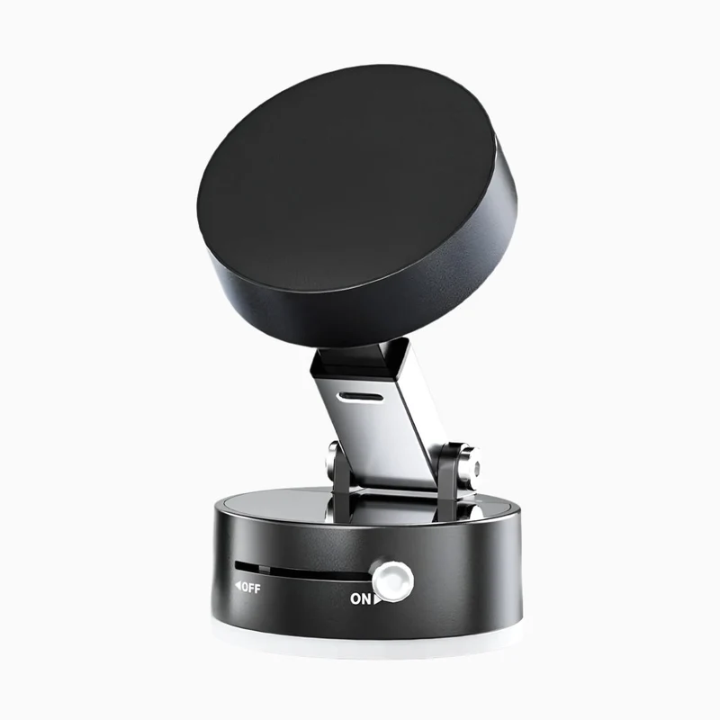 NexTECH® | Vacuum Suction Magnetic Phone Mount with Foldable & Retractable Stand